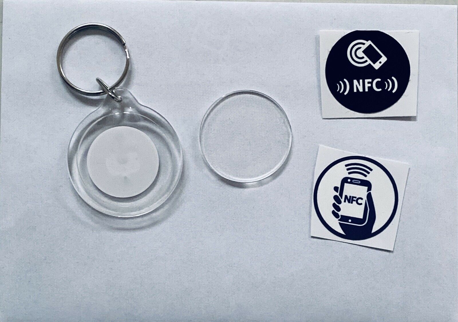 10 Stk. NFC-NTag215, Schlüsselanhänger zur Selbstgestaltung auch für Amiboo geeignet