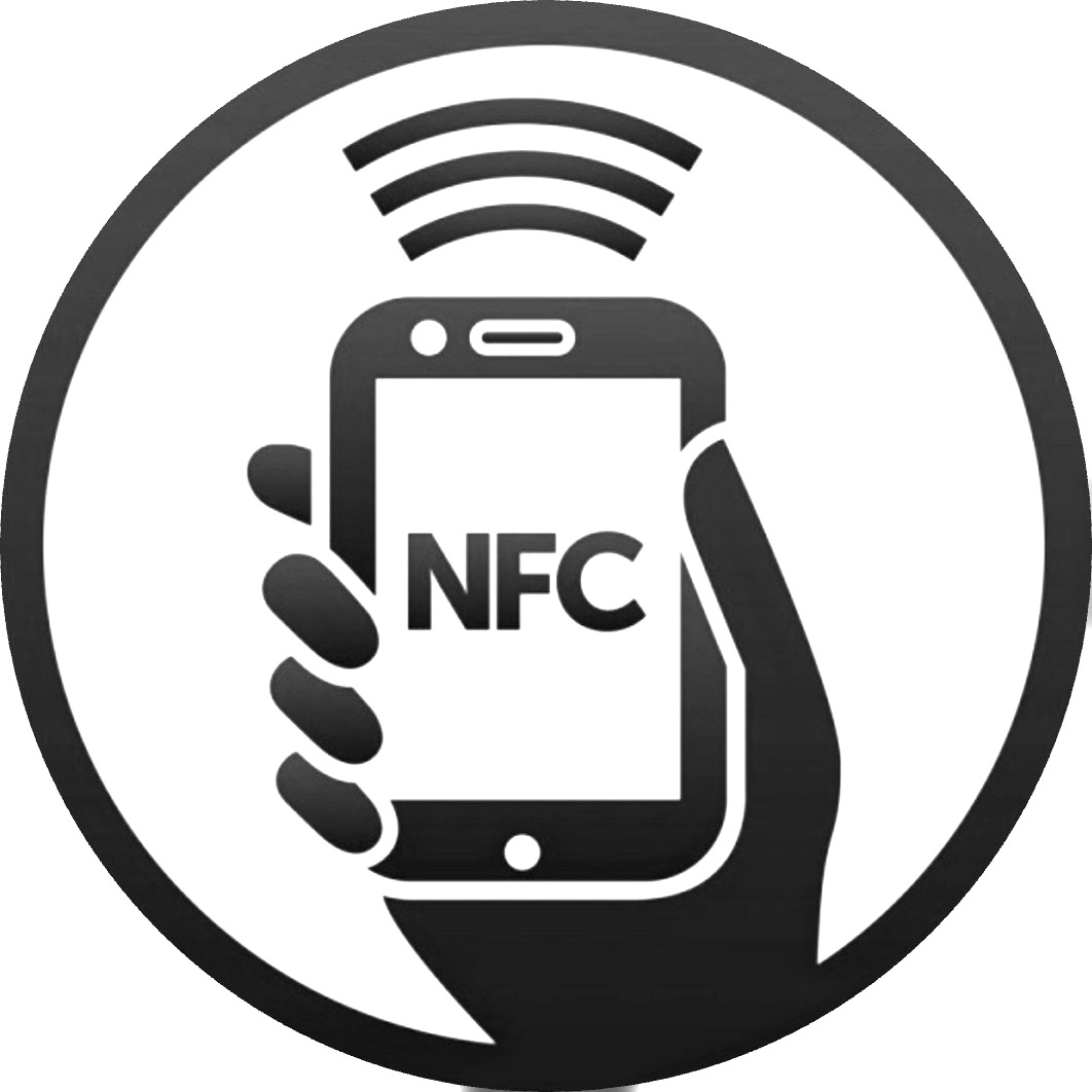 10 x NFC-Mifare Sticker 1KB schwarz zum Aufkleben für alle Smartphones geeignet